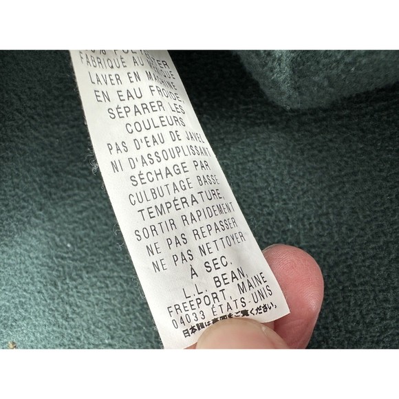 LL Bean Flannel Lined Heavy Natural Fit Jeans (Men's 37x36) Blue Great condition - Picture 8 of 10